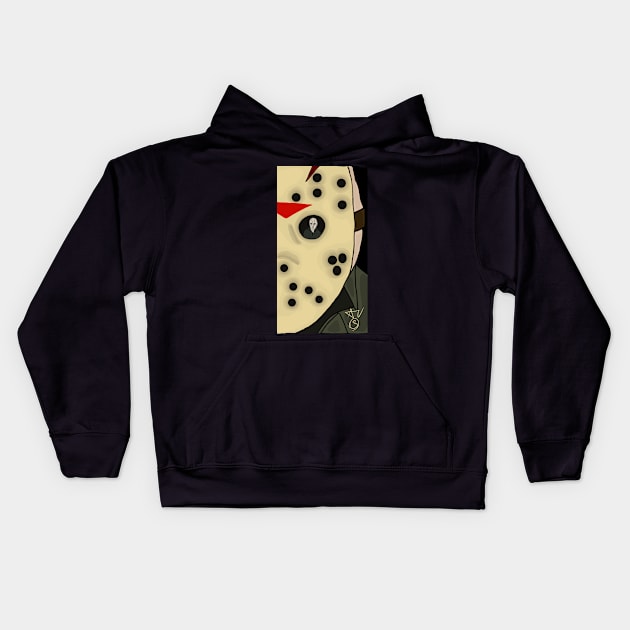 Jason and Tommy Kids Hoodie by AndrewValdezVisuals
